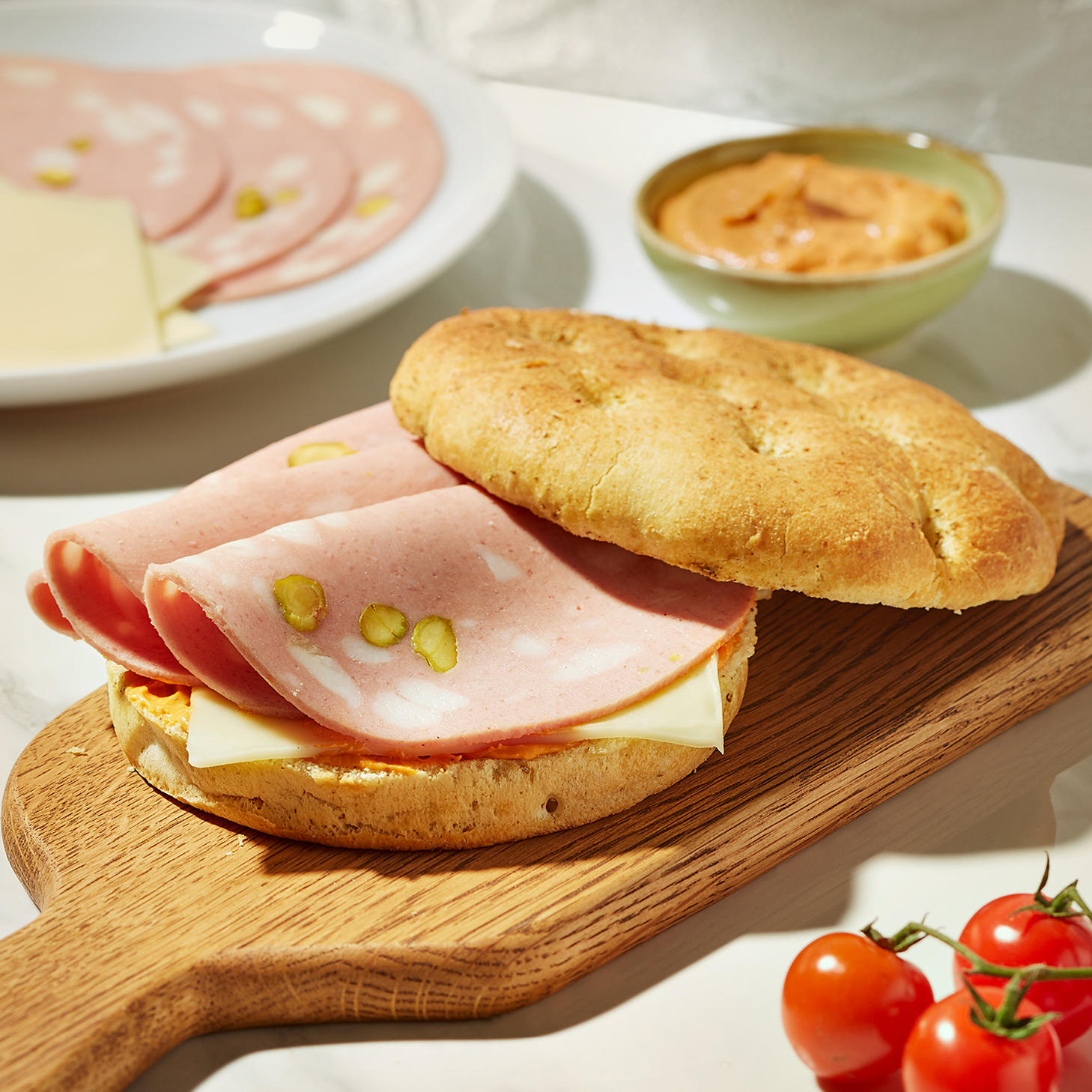 Produktabbildung Sandwich mit italienischer Mortadella